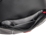 حقيبة ظهر ديلسي باريس سيكورين F1 كوليكشن صغيرة بحزام واحد مقاس 13 بوصة، لون أسود - 00102010200F1