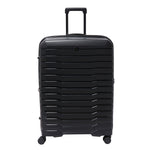 Echolac Lordnorth 77cm Hardcase Expandable 4 Double Wheel Check-In Luggage Trolley Black - PPT008 - 28 BLACK