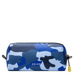 Delsey BTS 2023 Top Zip Opening Pencil Case 1 Compartment Camo Blue 00338917122