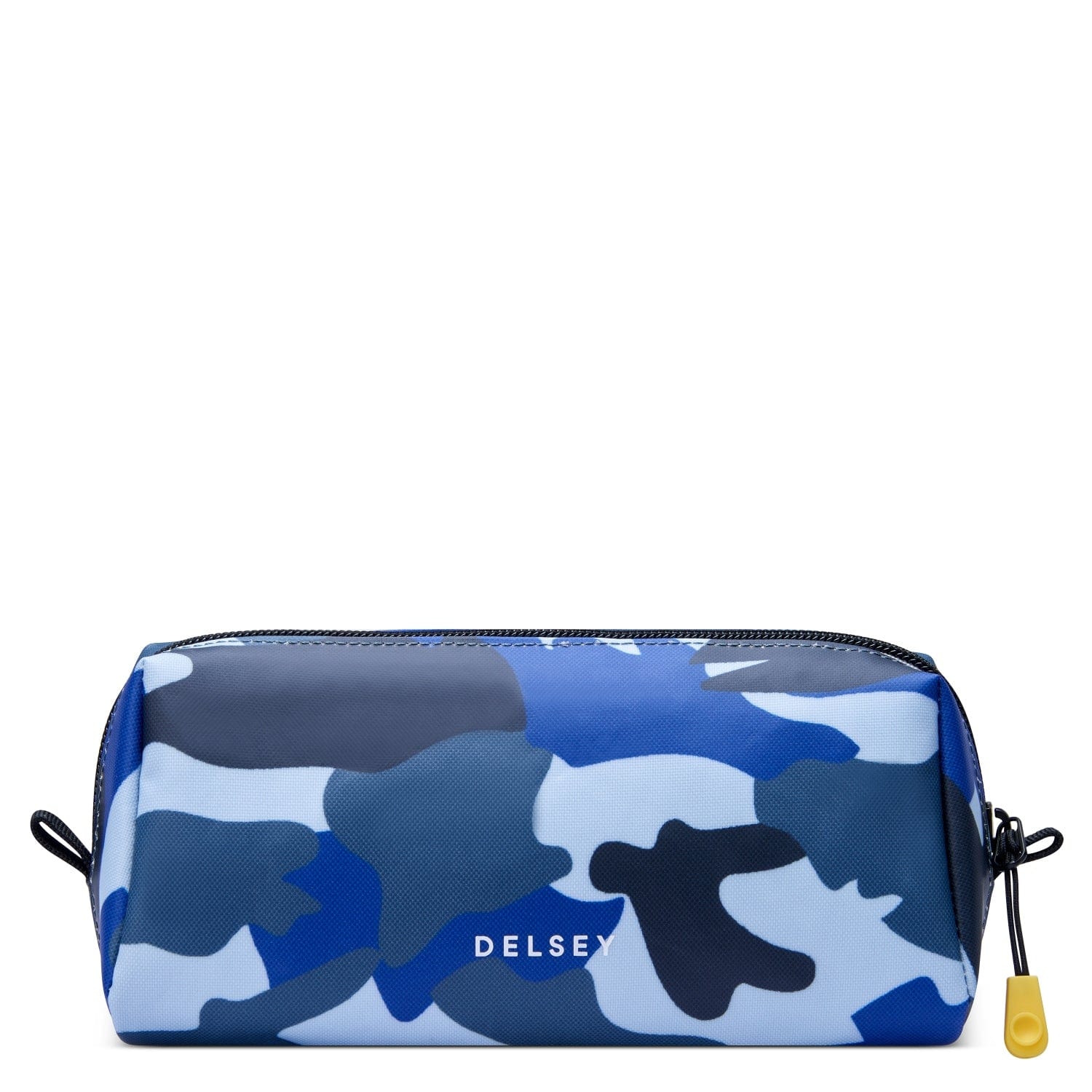 Delsey BTS 2023 Top Zip Opening Pencil Case 1 Compartment Camo Blue 00338917122