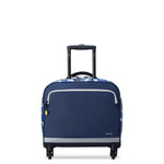 حقيبة ديلسي باريس المدرسية بأربع عجلات أفقية "العودة إلى المدرسة 2023" - 15.6 بوصة - أزرق مموه - 00338945222