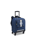 حقيبة ظهر ديلسي باريس "العودة إلى المدرسة 2023" بأربع عجلات عمودية - 15.6 بوصة، طباعة زرقاء - 00338945312