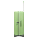 مجموعة أمتعة إيكولاك فورزا ٥٥+٦٥+٧٥ سم، حقيبة صلبة بأربع عجلات مزدوجة قابلة للتوسيع، مناسبة للمقصورة وتسجيل الوصول، لون أخضر مرجاني