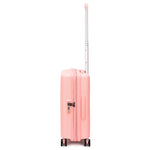 مجموعة أمتعة إيكولاك فورزا ٥٥+٦٥+٧٥ سم، حقيبة صلبة بأربع عجلات مزدوجة قابلة للتوسيع، لون وردي باشن