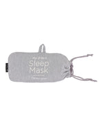 قناع النوم 2 في 1 باللون الأزرق