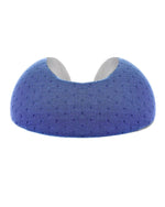 وسادة رقبة من إسفنج الذاكرة - أزرق فاتح