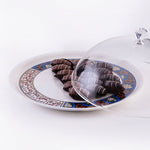 طبق شحن كبير من ديملاج ميلانج (ذهبي وبني)