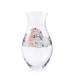 دملاج سراج مزهرية كبيرة (ذهبي وبرتقالي)