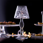 حامل شموع كبير من دملاج الثلث (منقوش)