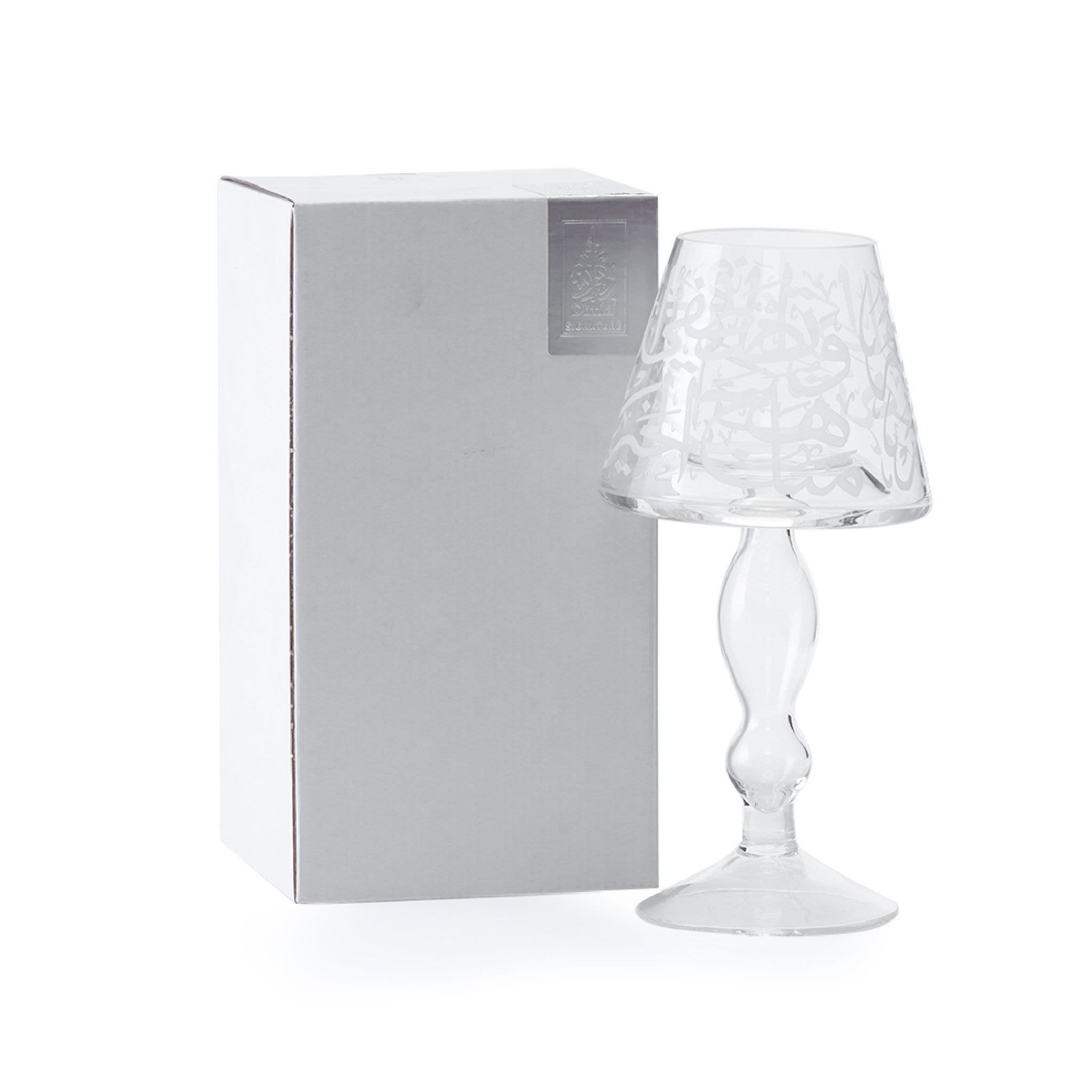 حامل شموع كبير من دملاج الثلث (منقوش)