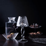 حامل شموع كبير من دملاج الثلث (منقوش)