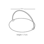 صينية تقديم كبيرة بمقبض من ديملاج سرور (ذهبي)