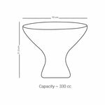 مجموعة ديملاج كريم من 6 أكواب آيس كريم (ذهبي)