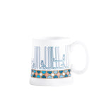 مجموعة ديملاج أصالة من كوبين بورسلين (ذهبي وأخضر)