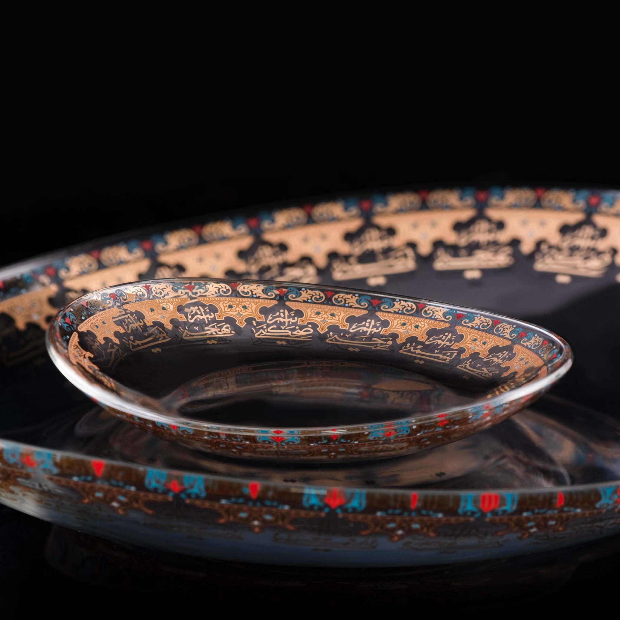 مجموعة أطباق ديملاج سرور من 6 قطع (ذهبي)