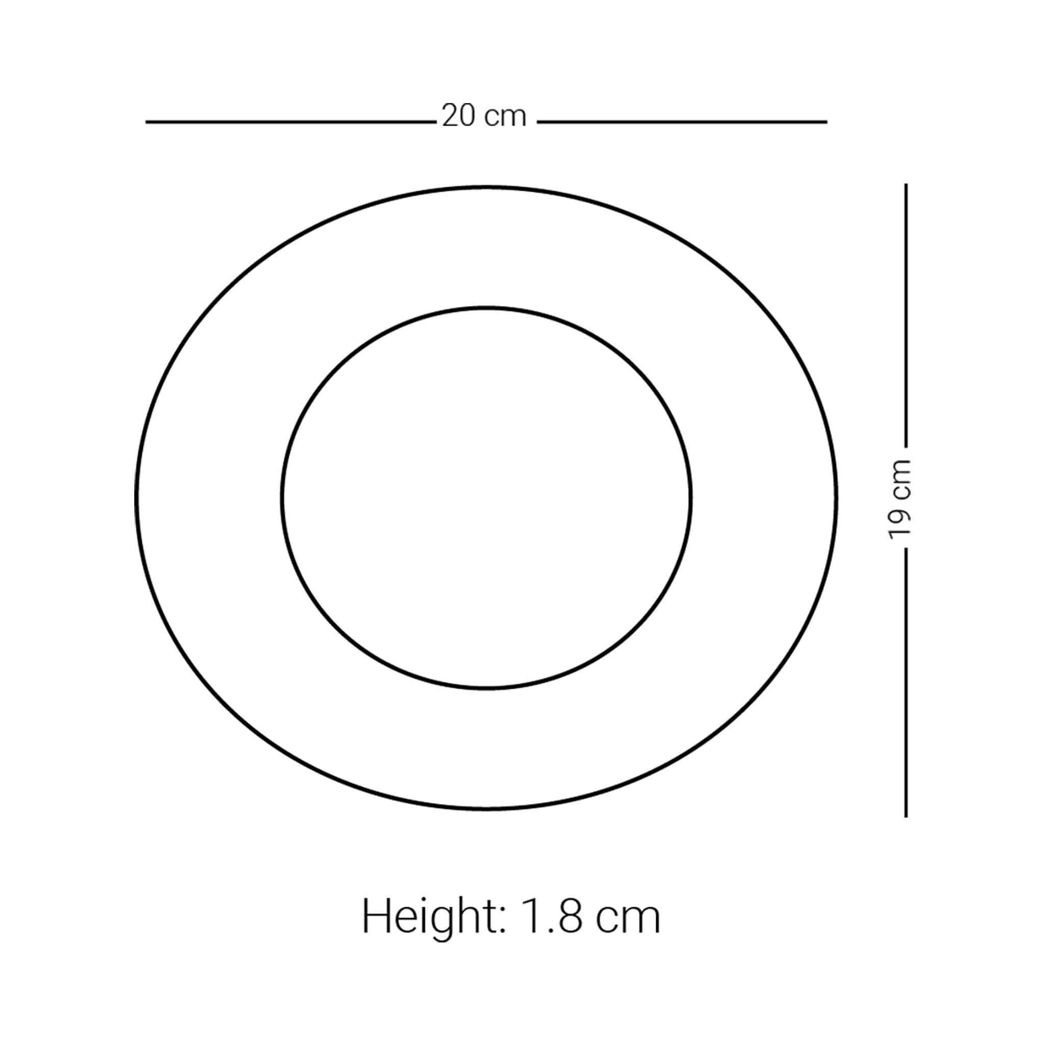 مجموعة أطباق ديملاج سرور من 6 قطع (ذهبي)