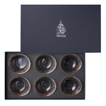 مجموعة ديملاج سرور من 6 قطع أوعية تقديم صغيرة (ذهبية)