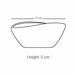 مجموعة ديملاج سرور من 6 قطع أوعية تقديم صغيرة (ذهبية)