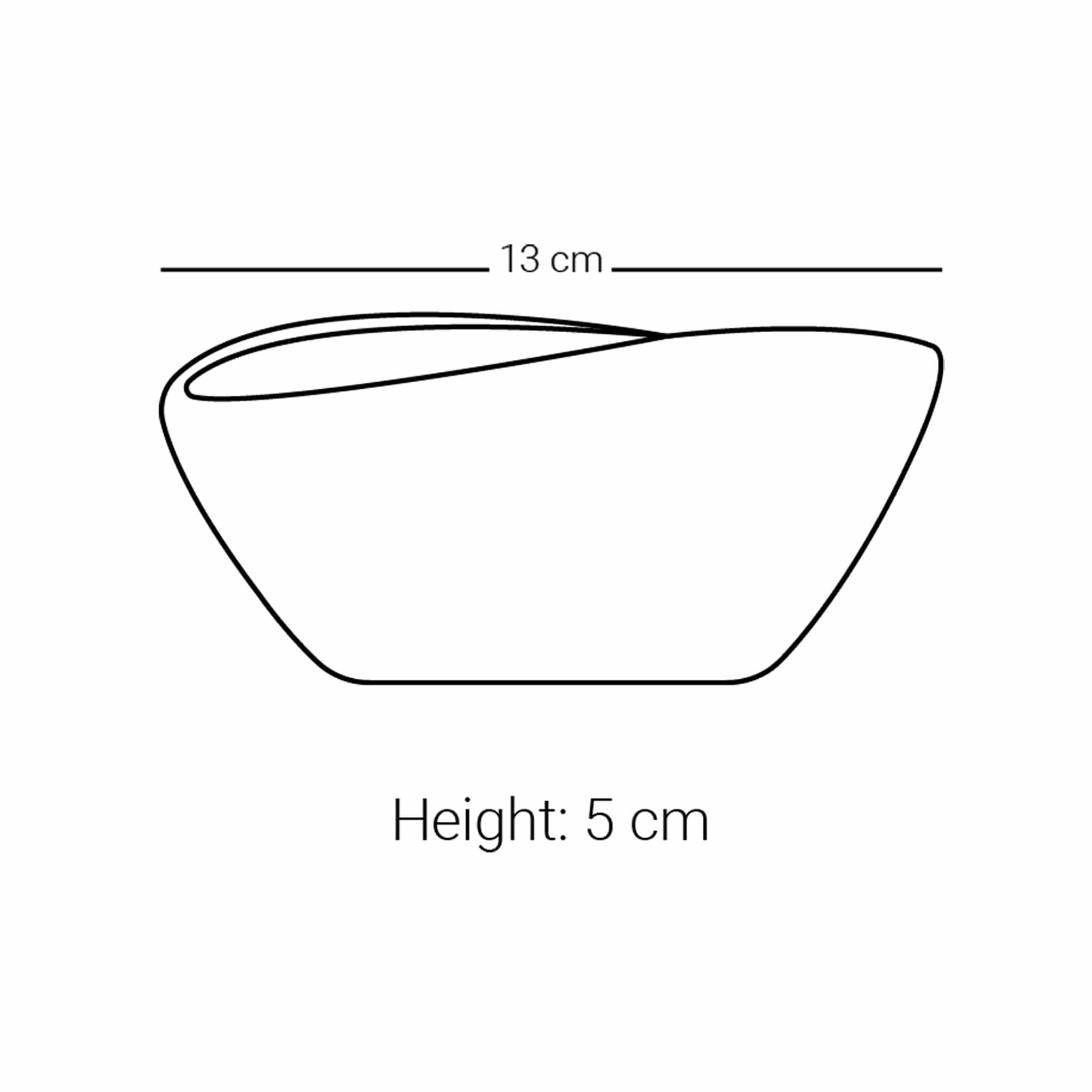 مجموعة ديملاج سرور من 6 قطع أوعية تقديم صغيرة (ذهبية)