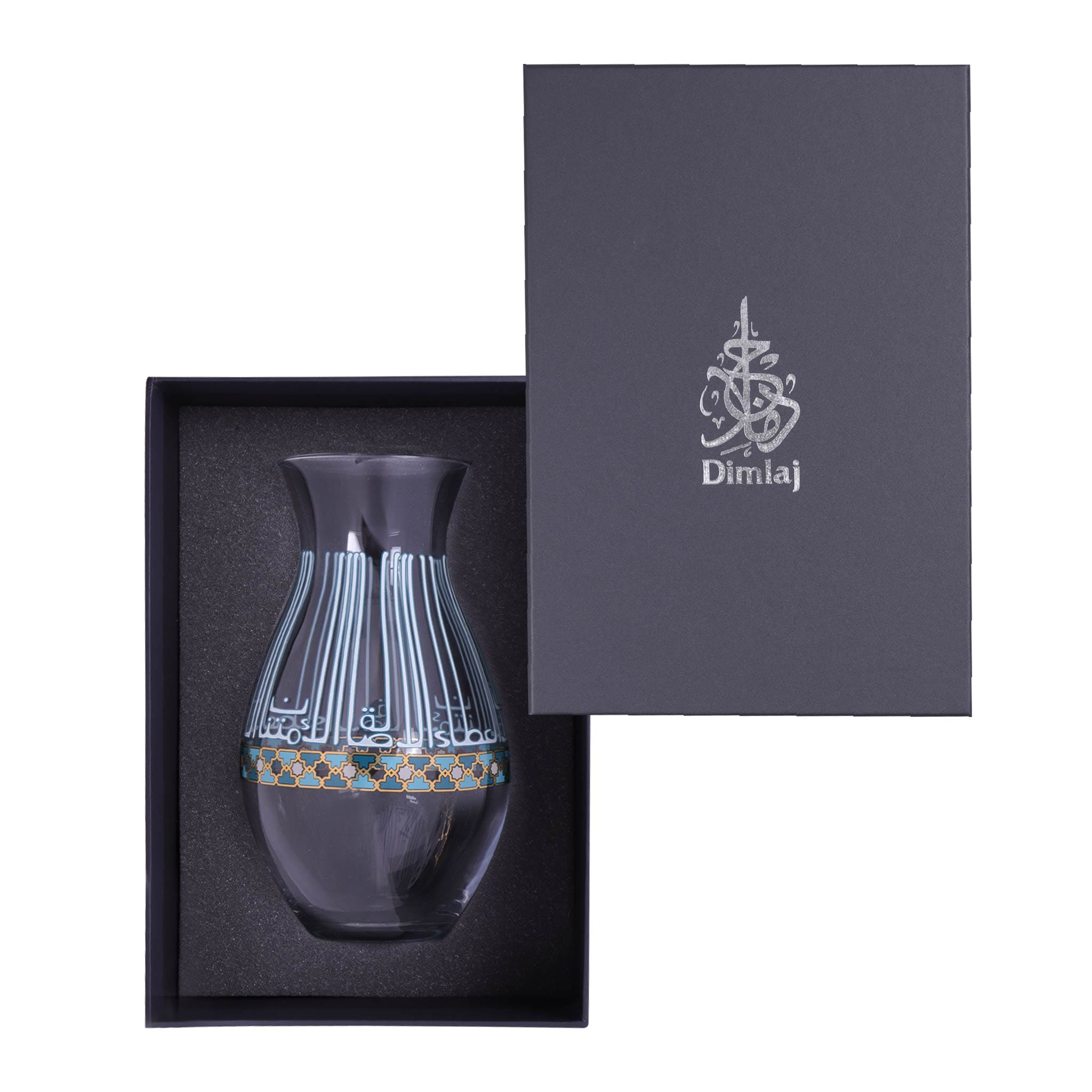 مزهرية ديملاج أصالة كبيرة الحجم (ذهبية)