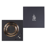 صينية ديملاج كريم ذات طبقتين (ذهبية)