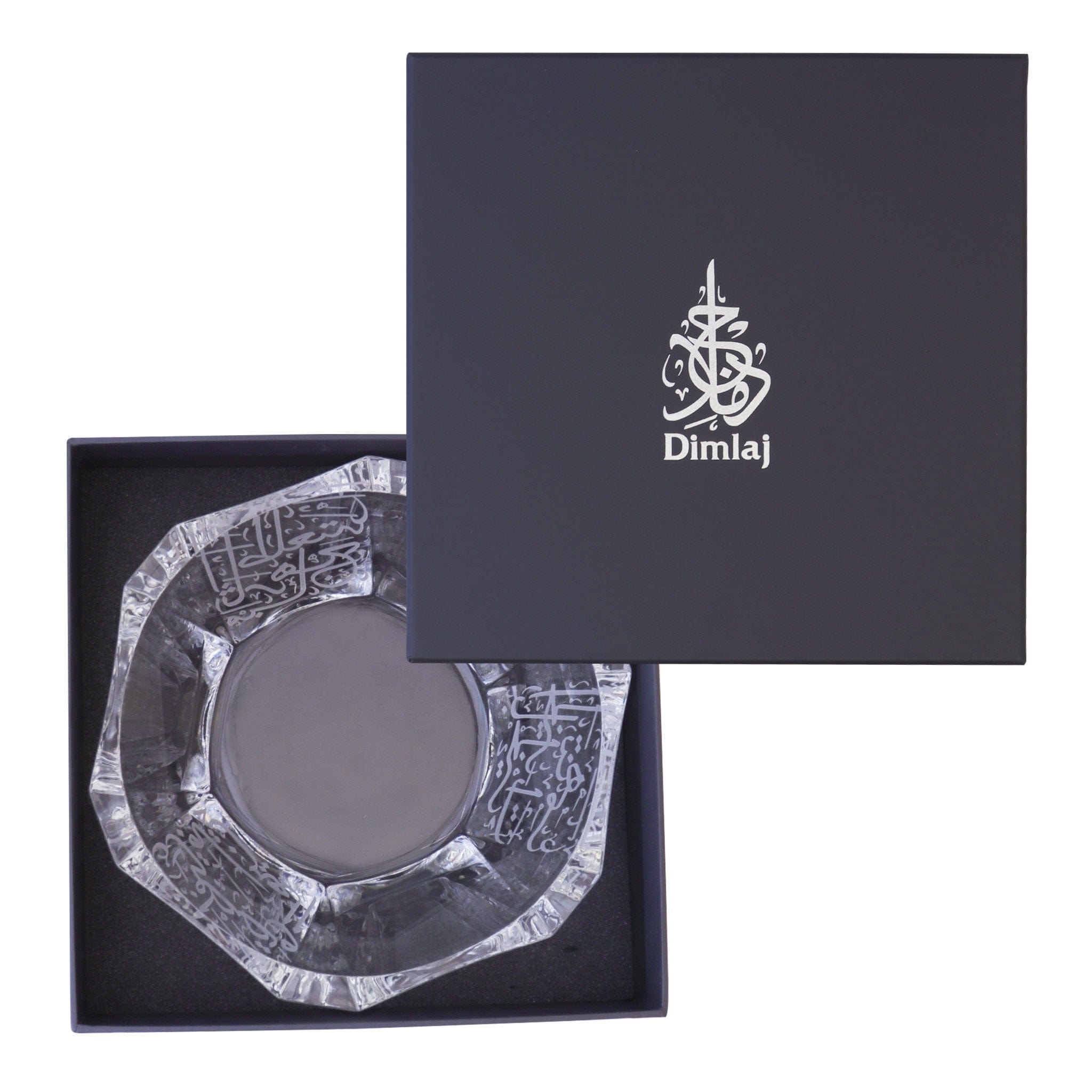 وعاء تقديم دملاج ثلث (منقوش)