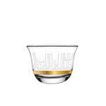 مجموعة ديملاج أصالة من 6 فناجين قهوة (ذهبي)