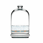 بونبونير زجاجي من ديملاج ورود (ذهبي وأخضر)