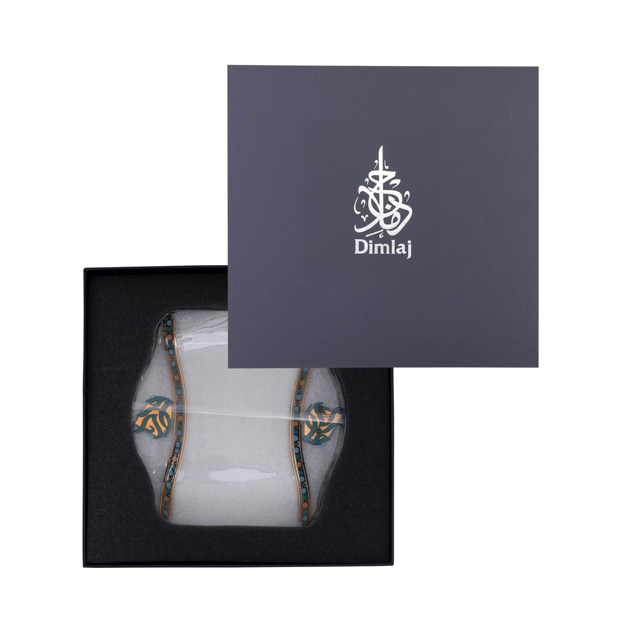 مجموعة ورود دملاج، 6 قطع (ذهبي وأخضر)