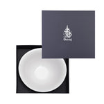 وعاء تقديم كبير من البورسلين من دملاج ورود (ذهبي وأخضر)