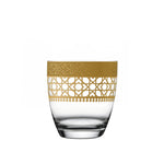 مجموعة ديملاج قرطبة من 6 أكواب قصيرة (ذهبية)