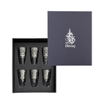 مجموعة زمزم قرطبة من ديملاج، 6 قطع (بلاتينيوم)