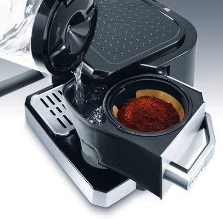 De'Longhi Combi Coffee Machine Black BCO420 - Jashanmal Home