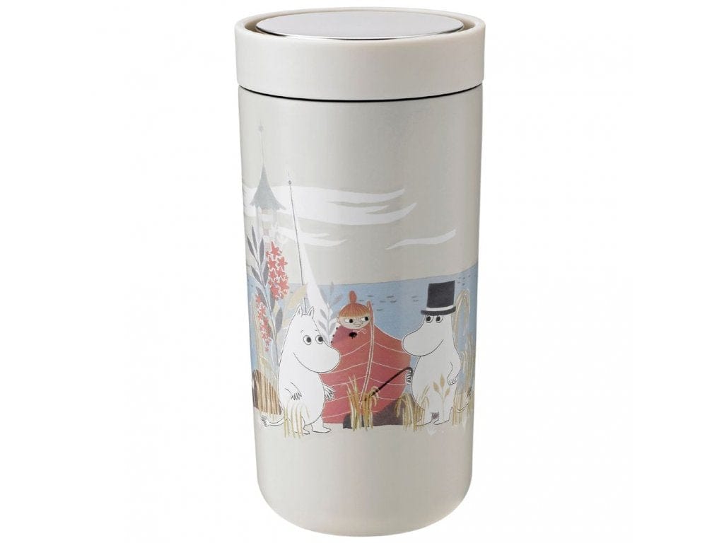 Stelton To-Go Click vacum insulated cup0.4 L soft sand Moomin 1371-1