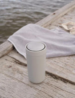 Stelton To-Go Click vacuum insulated cup 0.4 L soft light grey 685-13