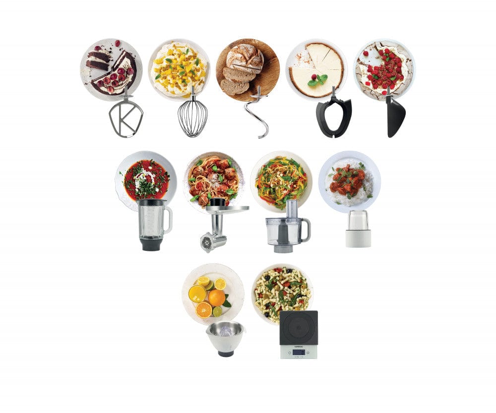 ماكينة مطبخ كينوود تيتانيوم سعة 6.7 لتر