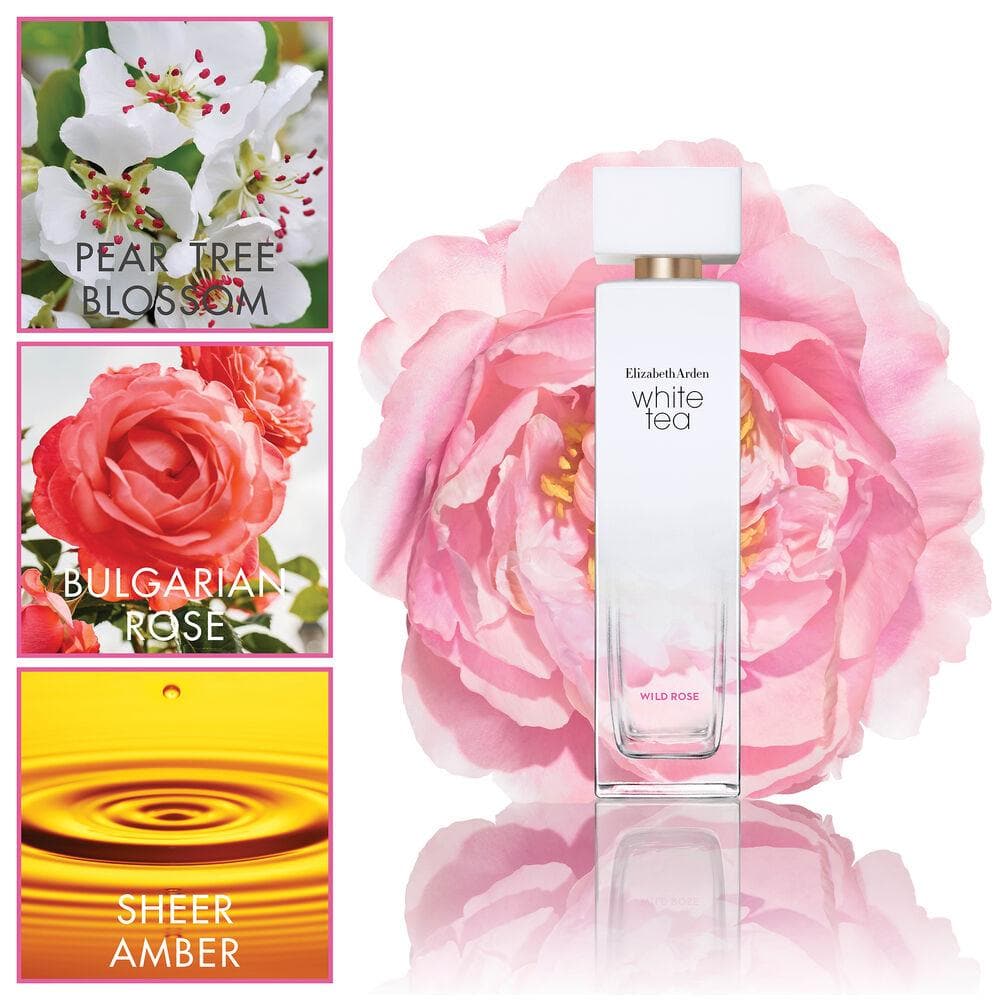 ELIZABETH ARDEN WHITE TEA COLL WILD ROSE EDT 100ML -A0117984 - Jashanmal Home
