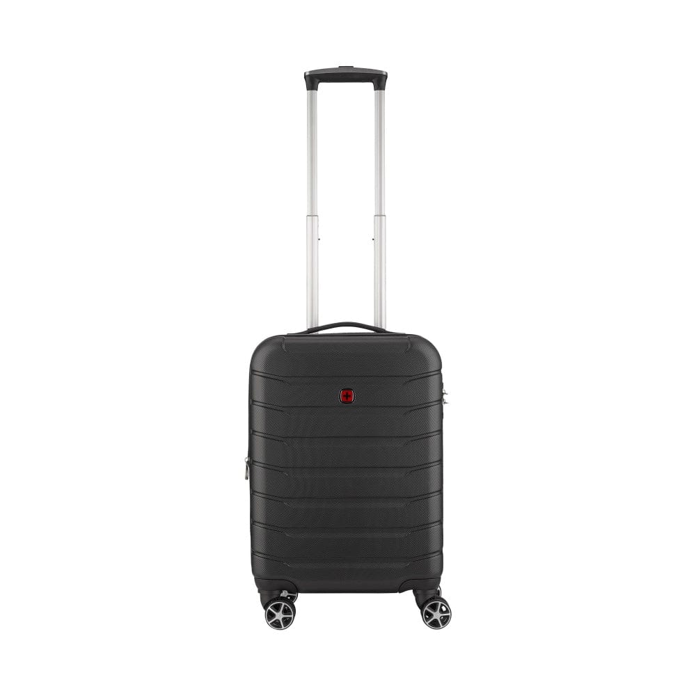 Wenger Vaiana Carry-On Hardside Expandable 56cm Cabin Luggage Trolley Black- 612353