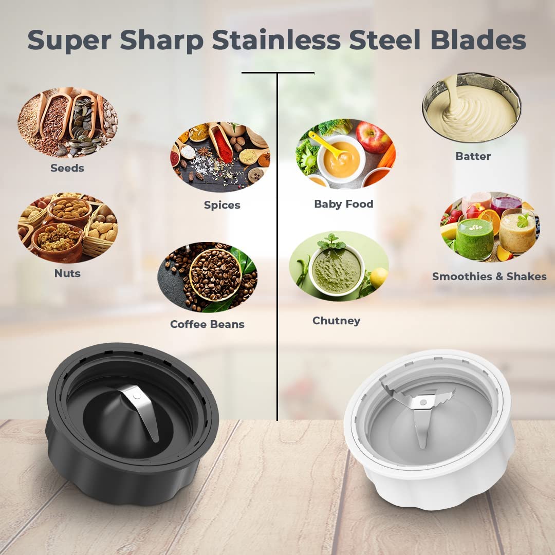 خلاط راسل هوبز 4 في 1 مع مطاحن متعددة