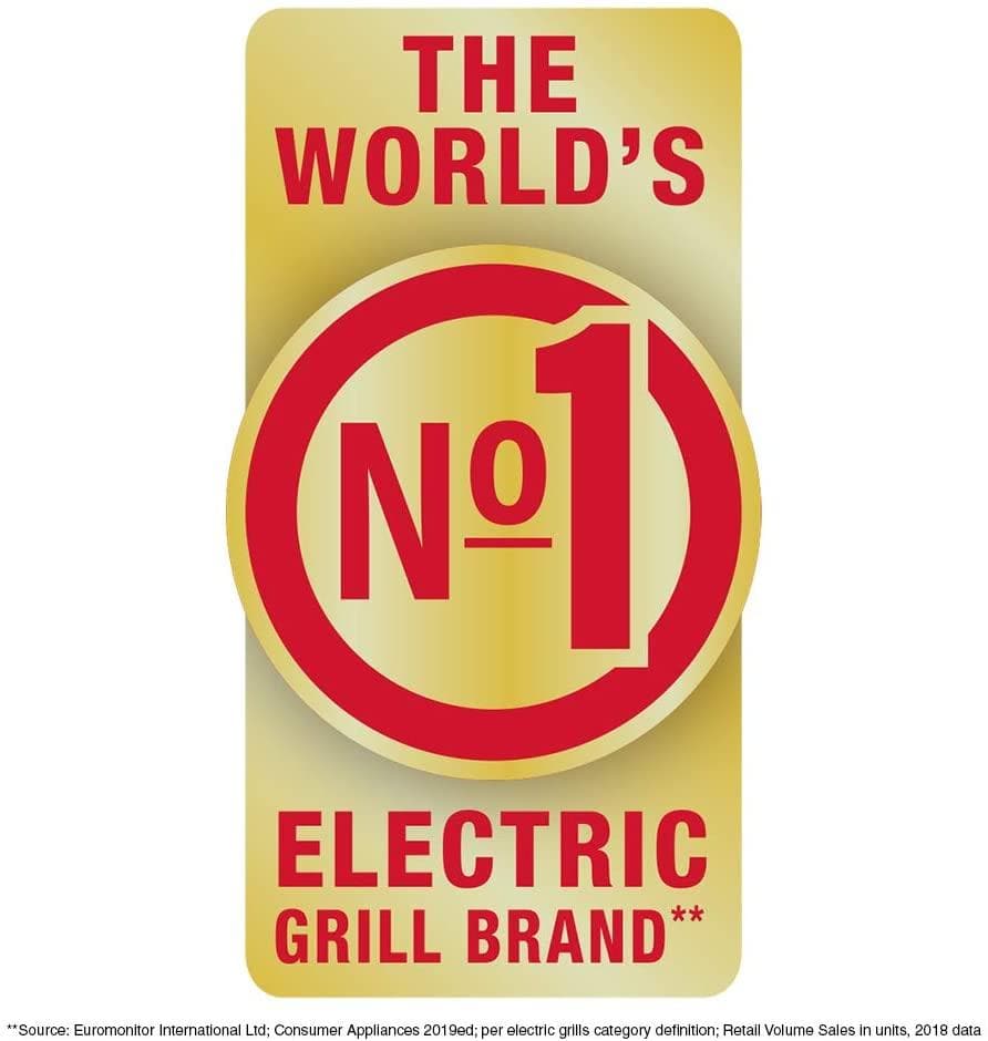 عائلة شوايات جورج فورمان متوسطة الحجم المصنوعة من الفولاذ