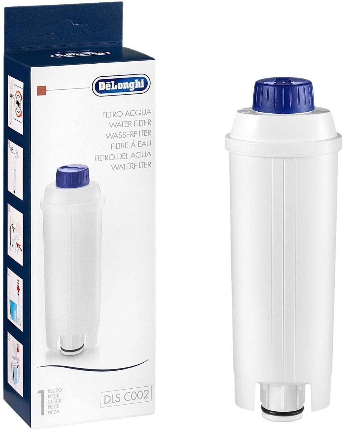 De'Longhi 5513292811 Water Filter, White-5513292811 - Jashanmal Home
