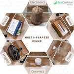 لفافة ورق تغليف EcoCushion | 50 مترًا × 15 بوصة | قابلة للتمدد حتى 75 مترًا