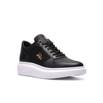 حذاء رياضي رجالي من جون ريتشاردو باللون الأسود - 17256-1