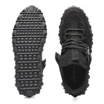 حذاء رياضي رجالي من جون ريتشاردو باللون الأسود - 17125-101