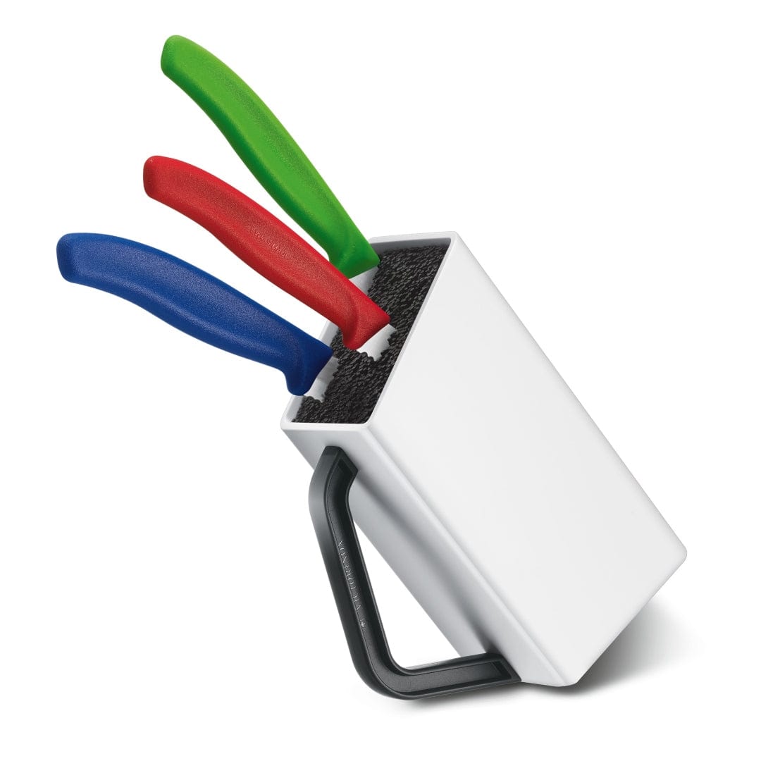 مجموعة أدوات المائدة الكلاسيكية السويسرية من فيكتورينوكس باللون الأبيض - 7.7031.03