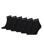 Calvin Klein Men's Quarter Socks 6 pack 701220503  001