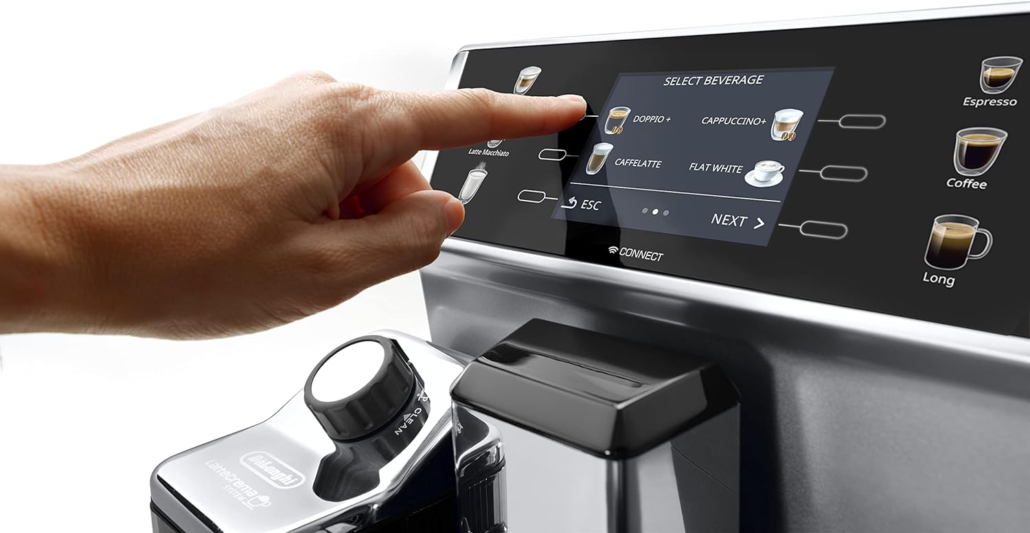 ماكينة القهوة الأوتوماتيكية ديلونجي بريمادونا كلاس