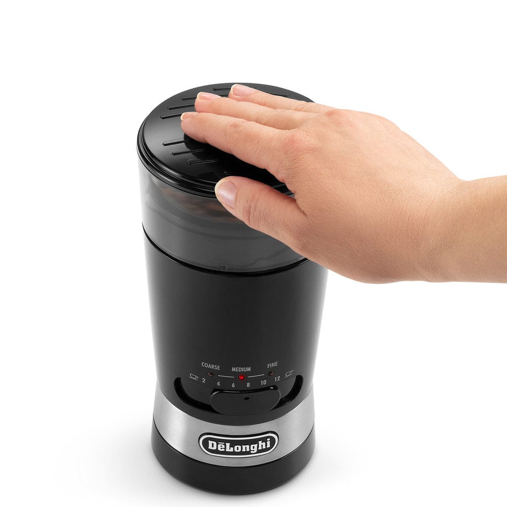 ماكينة قهوة إسبريسو ديلونجي بمضخة + مطحنة قهوة كهربائية مجانية KG210