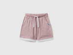 Shorts in marl cotton
