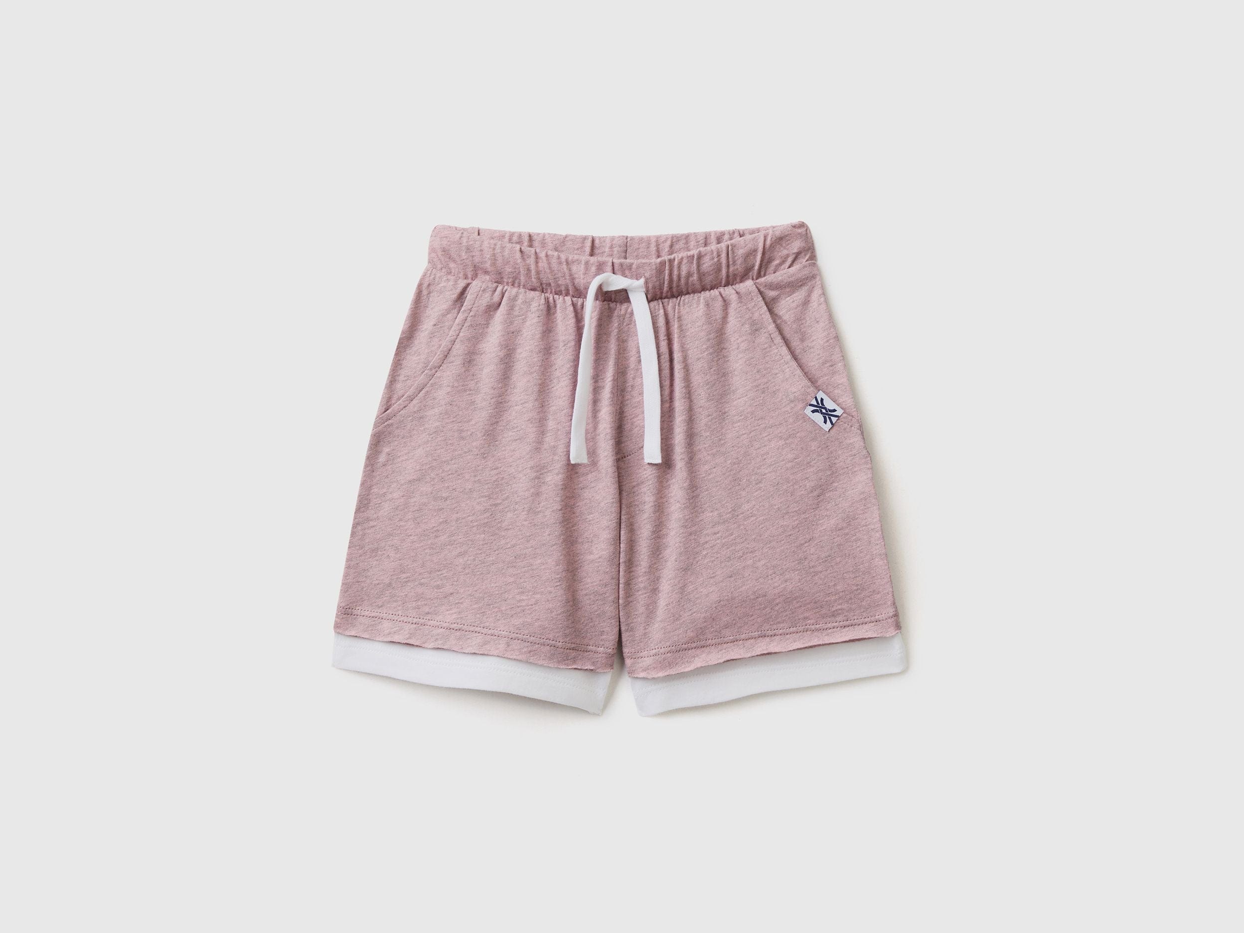 Shorts in marl cotton